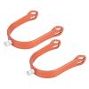 Leftwei English Riding Spurs, Lightweight Aluminum Alloy Training Spurs view 2