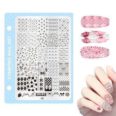 Nail Stamping Plates for Manicure Designs