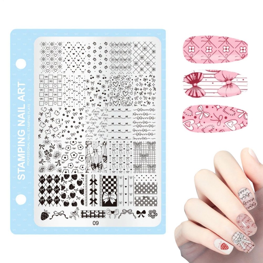 Nail Stamping Plates for Manicure Designs
