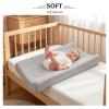 Gatuida 4-Pack Soft Cotton Changing Pad Covers, Breathable and Machine Washable, Reusable, Two Sizes view 3