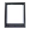 Whtkoph Cat and Dog Door, Pet Flap with Removable Flap and Tunnel Function, L, Black view 1