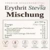 Erythritol Stevia Blend, 5 kg Bucket, Calorie-Free, 1:1 Sugar Sweetness view 3