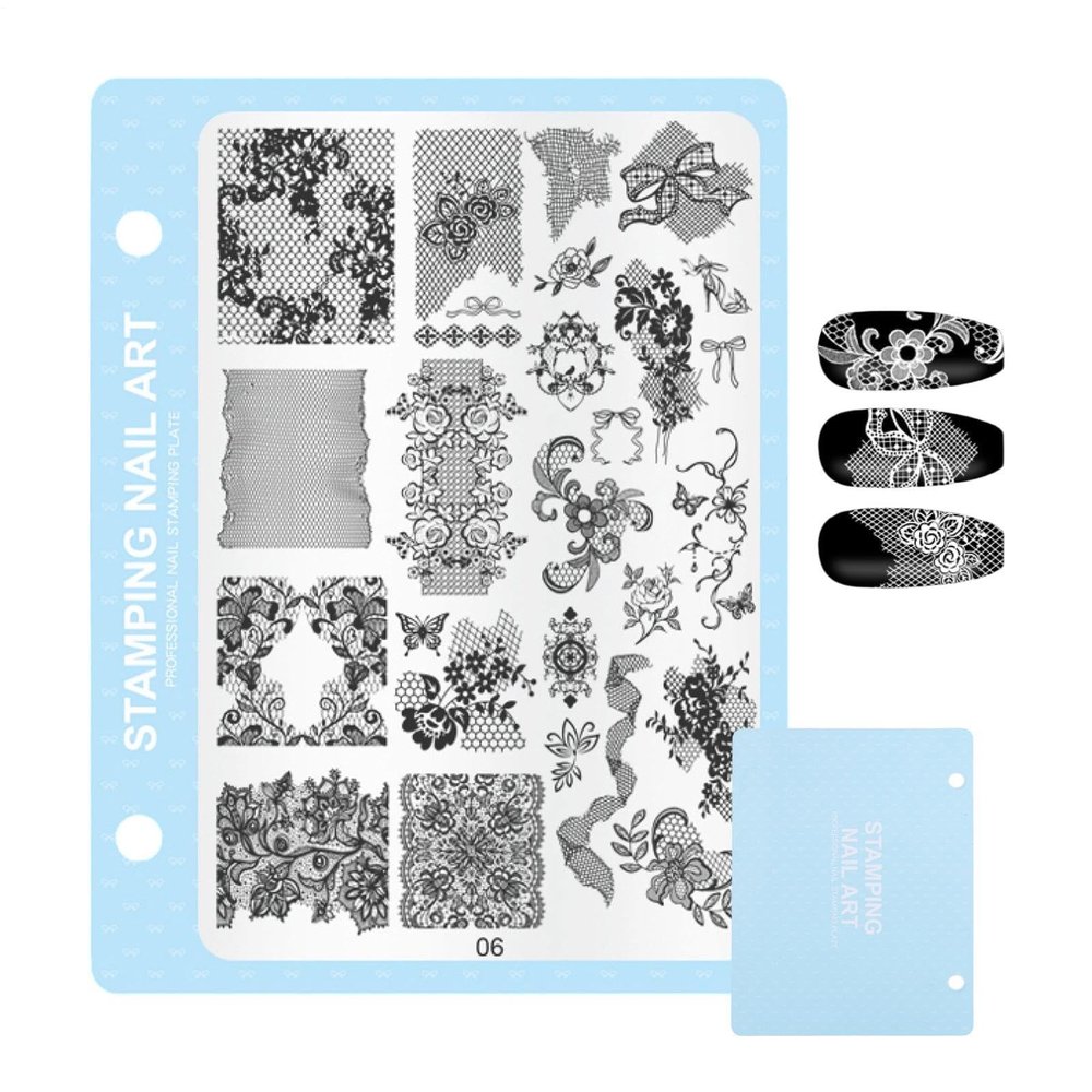 Nail Stamping Plate Designs