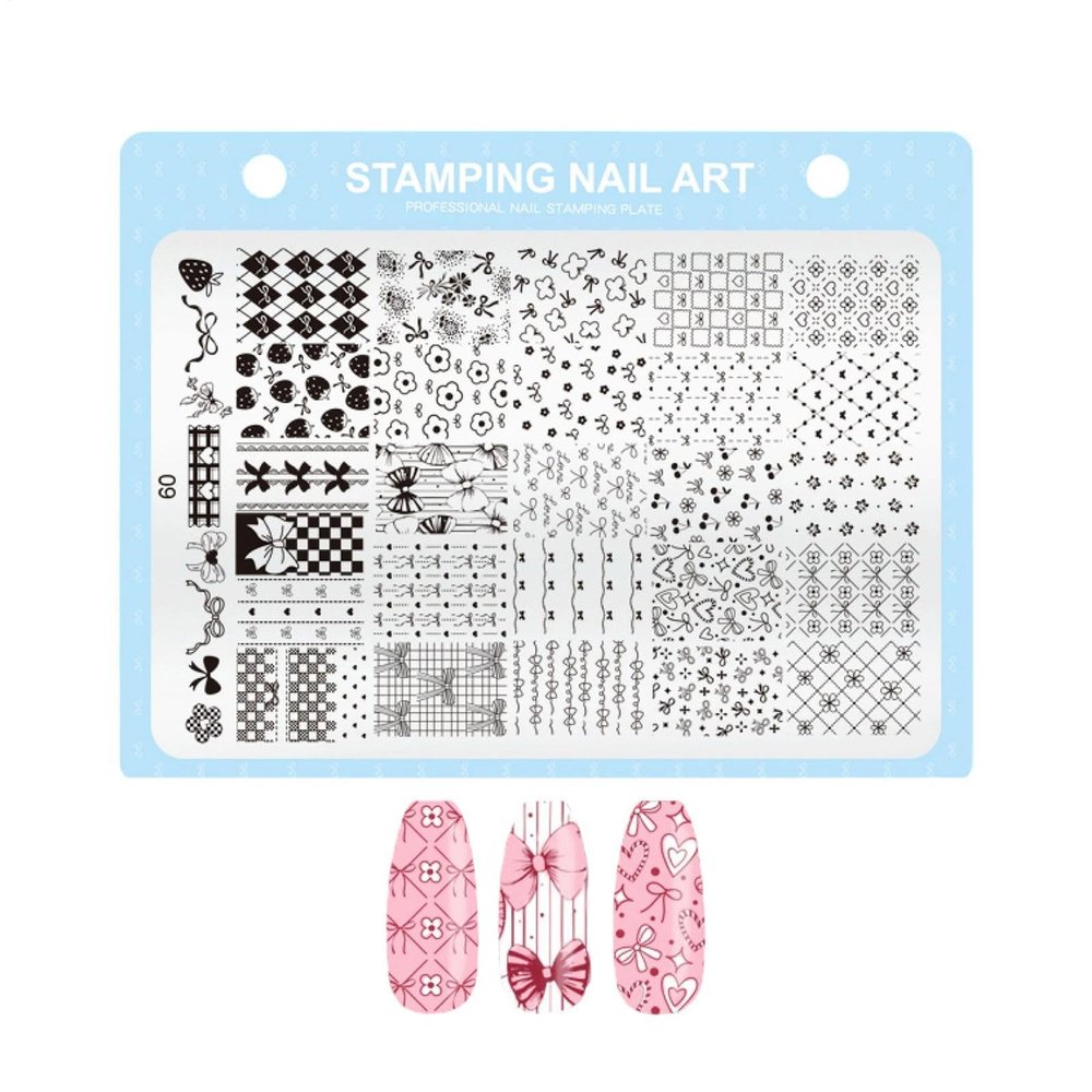 Nail Stamping Plates for Manicure Designs