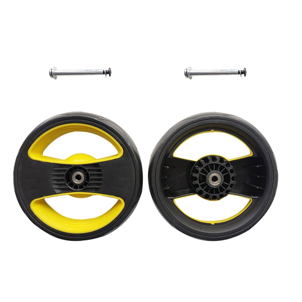 Front or Rear Stroller Wheels, Plastic Replacement Accessory