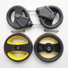 Front or Rear Stroller Wheels, Plastic Replacement Accessory view 3