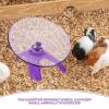 Happyyami Quiet Plastic Hamster Wheel for Small Pets view 3