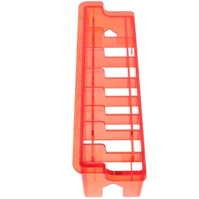 STOBAZA Red Storage Box for Hair Clipper Attachments