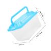 Amosfun Transparent Plastic Turtle Terrarium Aquarium for Theme Parties view 2