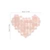 KJHBV Rose Quartz Heart-Shaped Cooling Eye Mask view 2