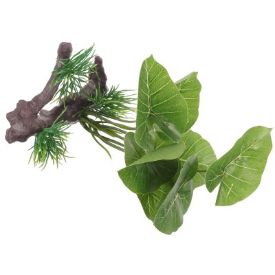 OUNONA Artificial Water Plant for Aquariums and Terrariums