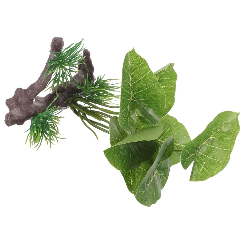 OUNONA Artificial Water Plant for Aquariums and Terrariums
