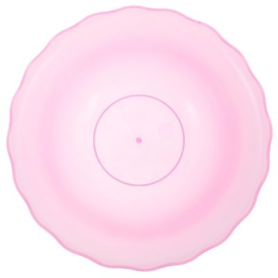 LABRIMP Clear Compact Wash Basin with Decorative Edge