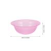 LABRIMP Clear Compact Wash Basin with Decorative Edge view 2