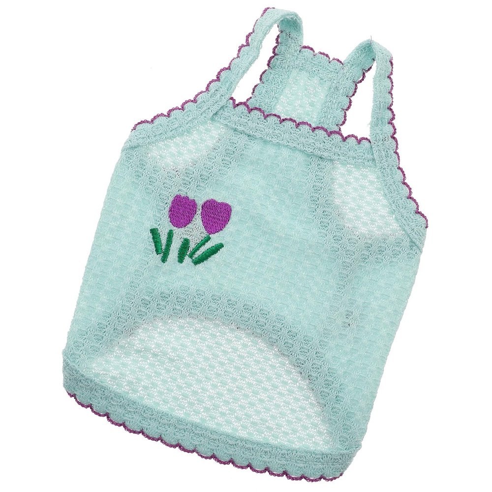ROMISBABA Cotton-Polyester Pet Vest with Seam Design and Secure Closure
