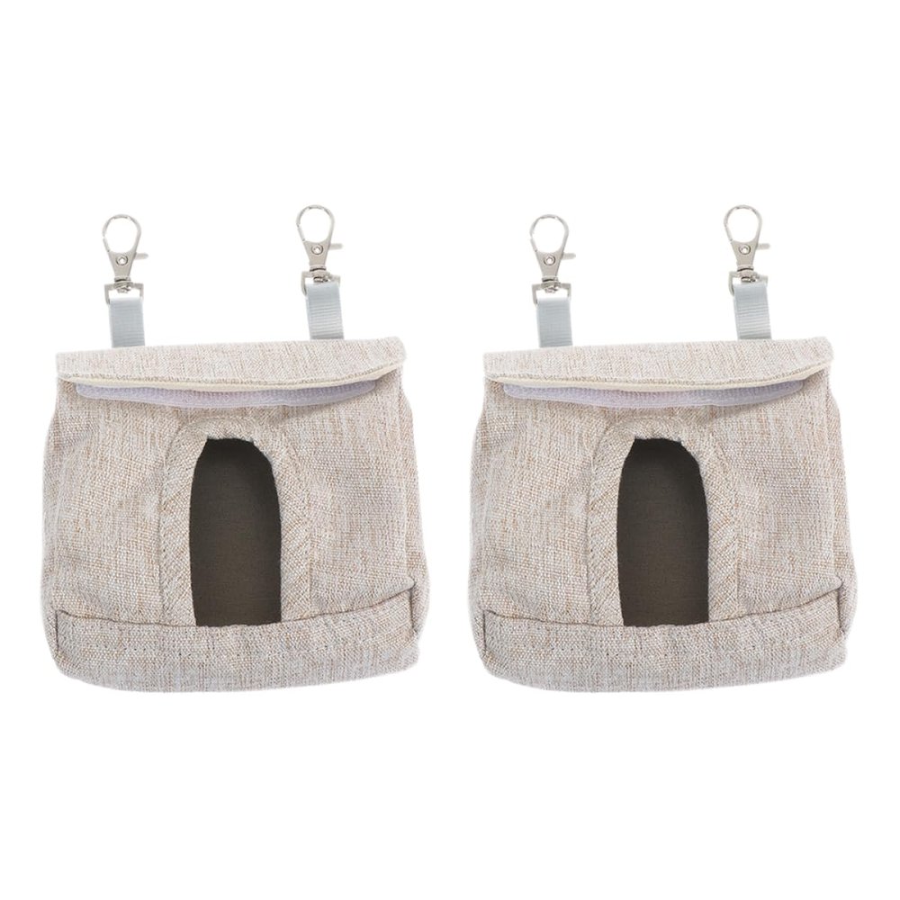 Hanging Hay Bag Feeder for Rabbits, 2-Pack, Fabric