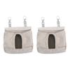 Hanging Hay Bag Feeder for Rabbits, 2-Pack, Fabric view 1