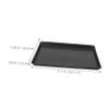CLISPEED Black ABS Replacement Tray for Dog Crates and Bird Cages, Leak-Resistant and Easy to Clean view 2