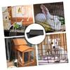 CLISPEED Black ABS Replacement Tray for Dog Crates and Bird Cages, Leak-Resistant and Easy to Clean view 4