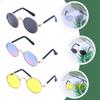 Lightweight Compact 3-Pack Metal Resin Sunglasses view 3