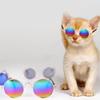 Lightweight Compact 3-Pack Metal Resin Sunglasses view 4