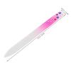ibasenice Colorful Glass Nail Files, 2-Piece Set with Nail Buffer view 2