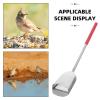 BESTOMZ Retractable Stainless Steel Pooper Scooper view 3