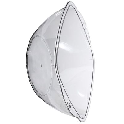 STOBAZA Transparent Durable Plastic Wash Basin for Face Washing, Salon and Home