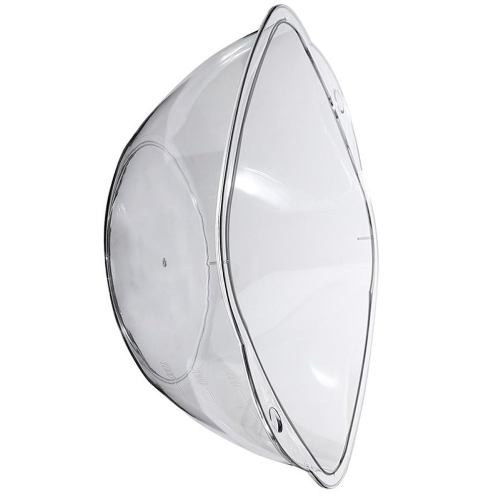 STOBAZA Transparent Durable Plastic Wash Basin for Face Washing, Salon and Home