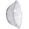 STOBAZA Transparent Durable Plastic Wash Basin for Face Washing, Salon and Home view 1