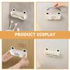 Didiseaon Wall-Mounted Glasses Organizer, PP, White view 4