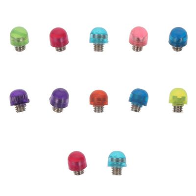 HOLIDYOYO 12-Piece Plastic Scissor Silencers for Professional Dog Grooming, Easy Removal, Random Color