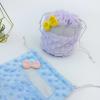 Laikoutd Plush Hamster Carrier with Drawstring and Bow view 3
