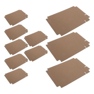 BESTonZON Corrugated Cardboard Liners for Reptile Terrariums, 100 Count