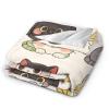 Cute Cat Blanket, Soft and Warm Couch Throw, All-Season, 203 x 152 cm view 2
