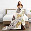 Cute Cat Blanket, Soft and Warm Couch Throw, All-Season, 203 x 152 cm view 4
