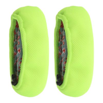 VALICLUD 2-Pack Padded Cotton Crutch Underarm Pad Covers, Random Style