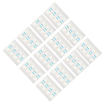 GALPADA V-Shape Facial Lifting Tape, 80 White PVC Strips