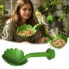 Generic Budgie Perch with Feeder (Green, One Size) view 3