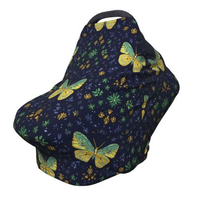 Vintage Butterfly Leaves 360° Full-Coverage Nursing Cover
