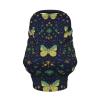 Vintage Butterfly Leaves 360° Full-Coverage Nursing Cover view 2