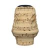 Sheet Music Nursing Cover, 360° Full Coverage, Vintage Stretch Nursing Scarf and Car Seat Cover view 2