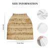 Sheet Music Nursing Cover, 360° Full Coverage, Vintage Stretch Nursing Scarf and Car Seat Cover view 3