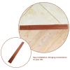 ibasenice Door Threshold Ramp, Height-Adjustable Indoor Solid Wood Access Ramp for Robot Vacuums, Easy Accessory for Bedrooms view 3
