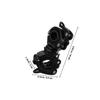 Beavorty 2-Piece Plastic Cane Holders with 360° Rotatable Adjustable Mounts for Wheelchairs and Mobility Scooters view 2