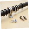 HOLIDYOYO Aluminum Alloy Curtain Roller Gliders, 12-Piece Set view 3