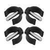 KONTONTY Walking Cane and Crutch Accessories, 4-Piece C-Shaped Locking Clips view 1