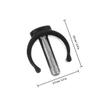 KONTONTY Walking Cane and Crutch Accessories, 4-Piece C-Shaped Locking Clips view 2