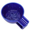 KAILIKETIY Large Blue Ceramic Shaving Soap Bowl for Men's Shaving at Home view 1