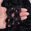 Deep Water Wave Human Hair Drawstring Ponytail Extension, Brazilian Remy, 26 Inches view 4